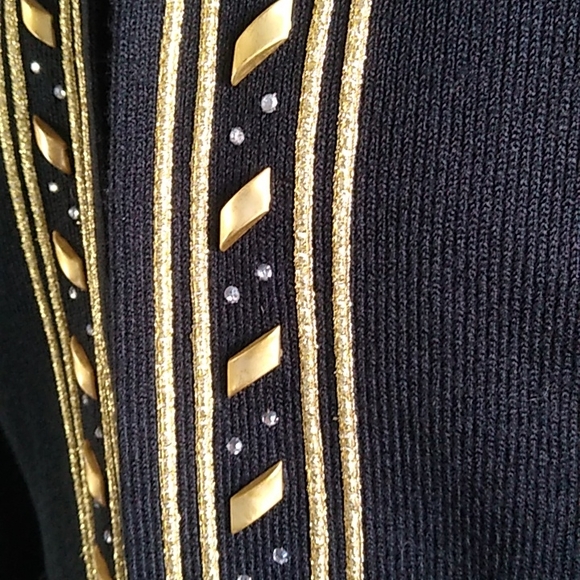 Black and Gold  women's blazer - Picture 12 of 12